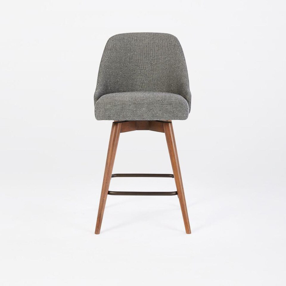 MidCentury Swivel Bar Stool west elm Australia